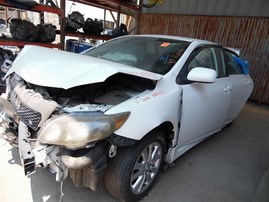 2010 Toyota Corolla S White 1.8L AT #Z24712